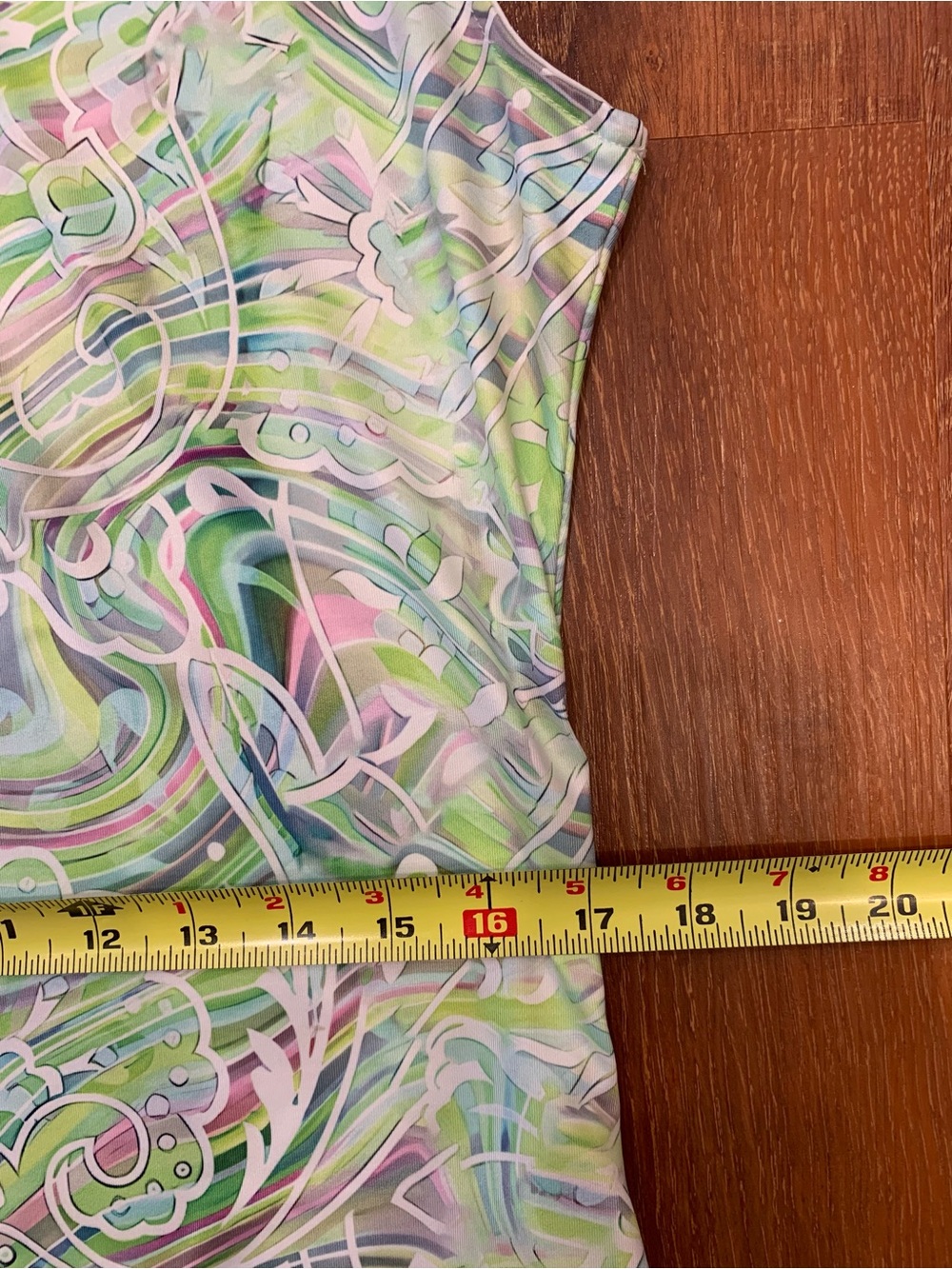 ACEGOLFS Paisley Swirl Golf Tennis Pickleball Dress Size M Activewear Sleeveless - Picture 11 of 12